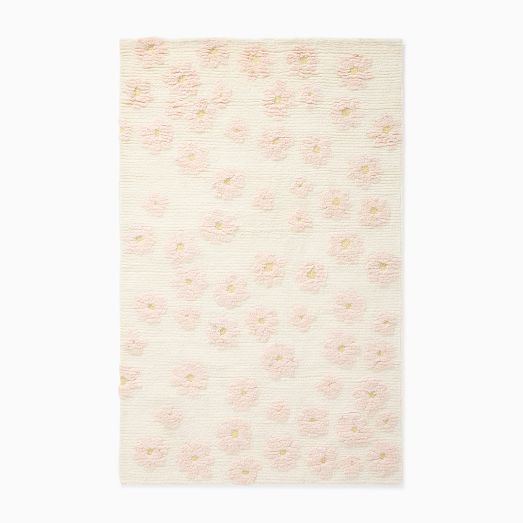 Kids Daisy Meadow Shag Rug | West Elm (US)