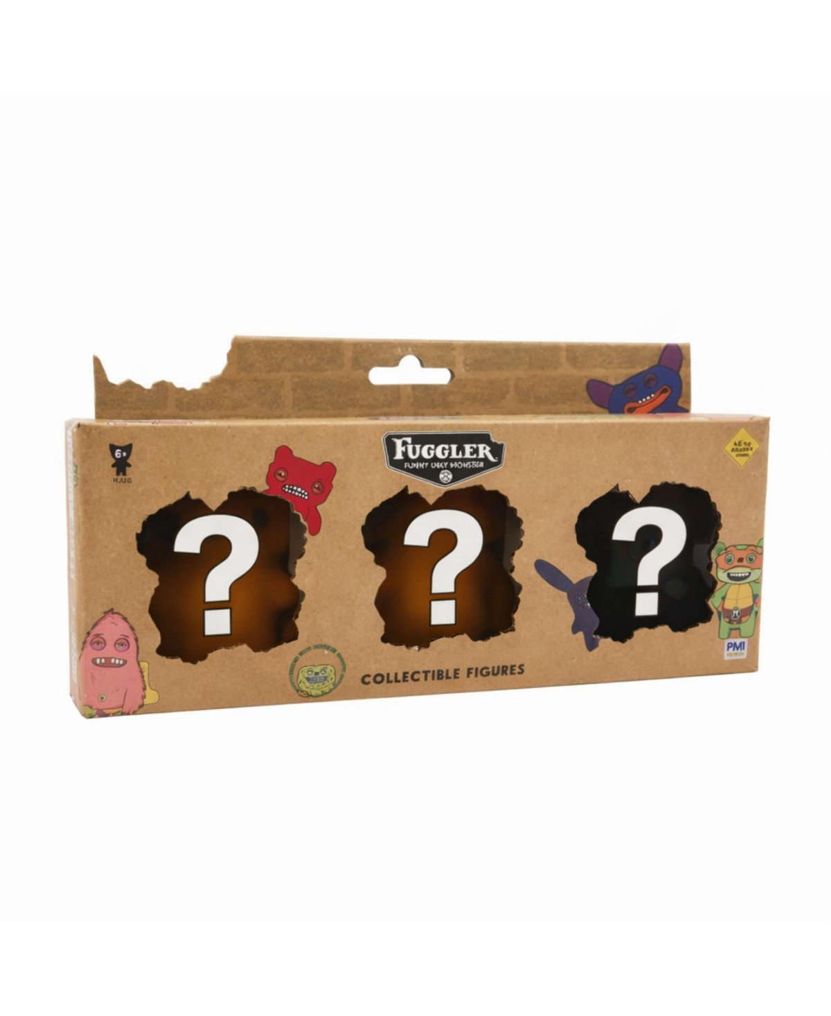 Fuggler Zuru Collectible 2.5 Inch Figures 3 Pack Random Box - Multi | Macy's