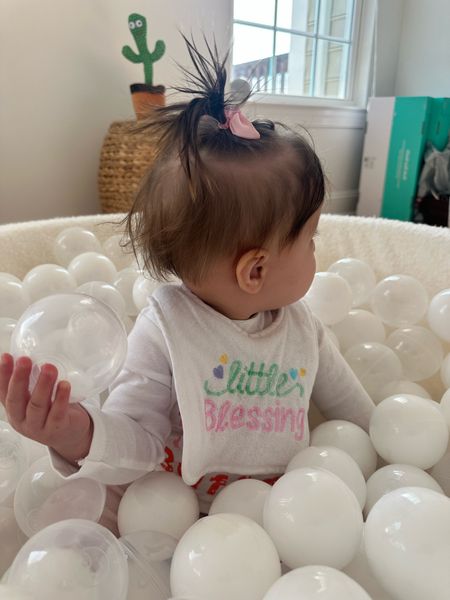 Our baby girl loves her ball pit, it’s super cute and so much fun for her to play around in. The perfect addition for the playroom

#LTKkids #LTKbaby #LTKfamily