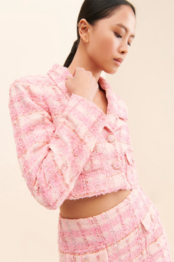 Plaid Tweed Blazer | Nuuly