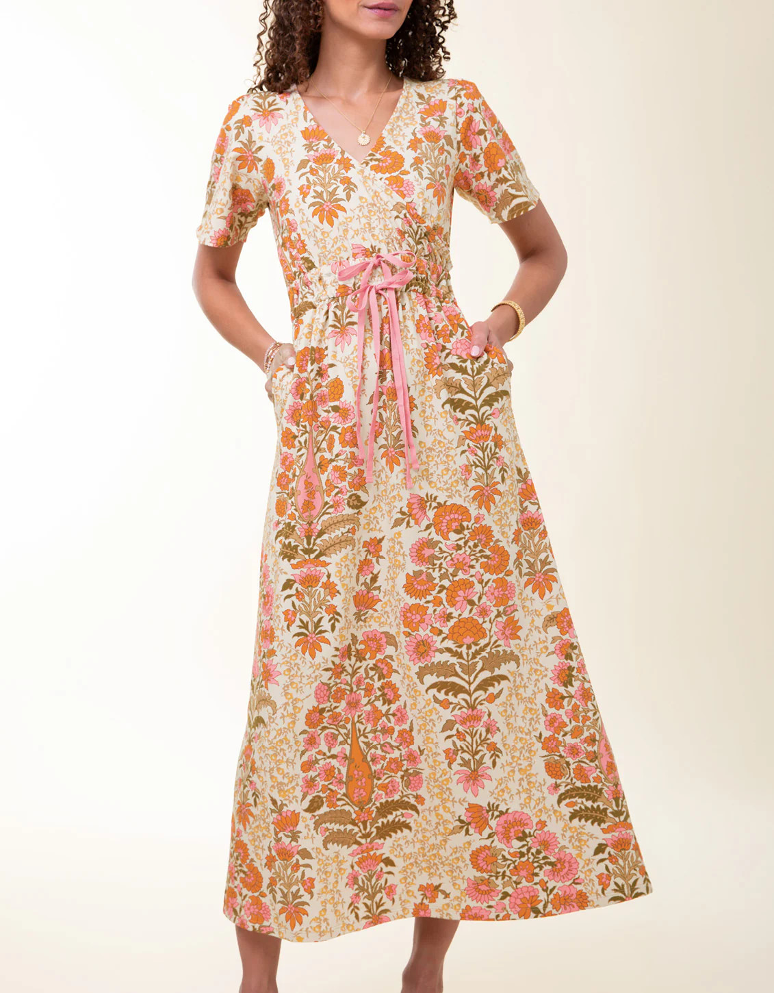 Lea Midi Dress McAllister Paisley | Spartina 449