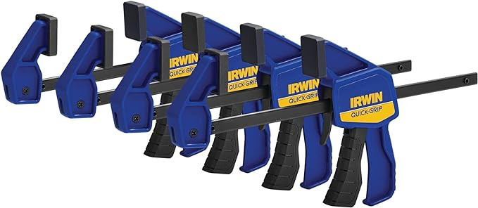 IRWIN QUICK-GRIP 1964758 One-Handed Mini Bar Clamp 4 Pack, 6" | Amazon (US)