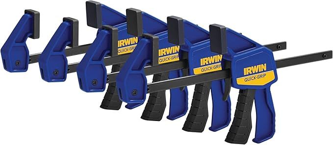 IRWIN QUICK-GRIP Clamps, One-Handed, Mini Bar, 6-Inch, 4-Pack (1964758) | Amazon (US)