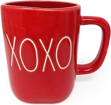 New Rae Dunn By Magenta XOXO Red Valentine's Day Coffee Mug | Amazon (US)