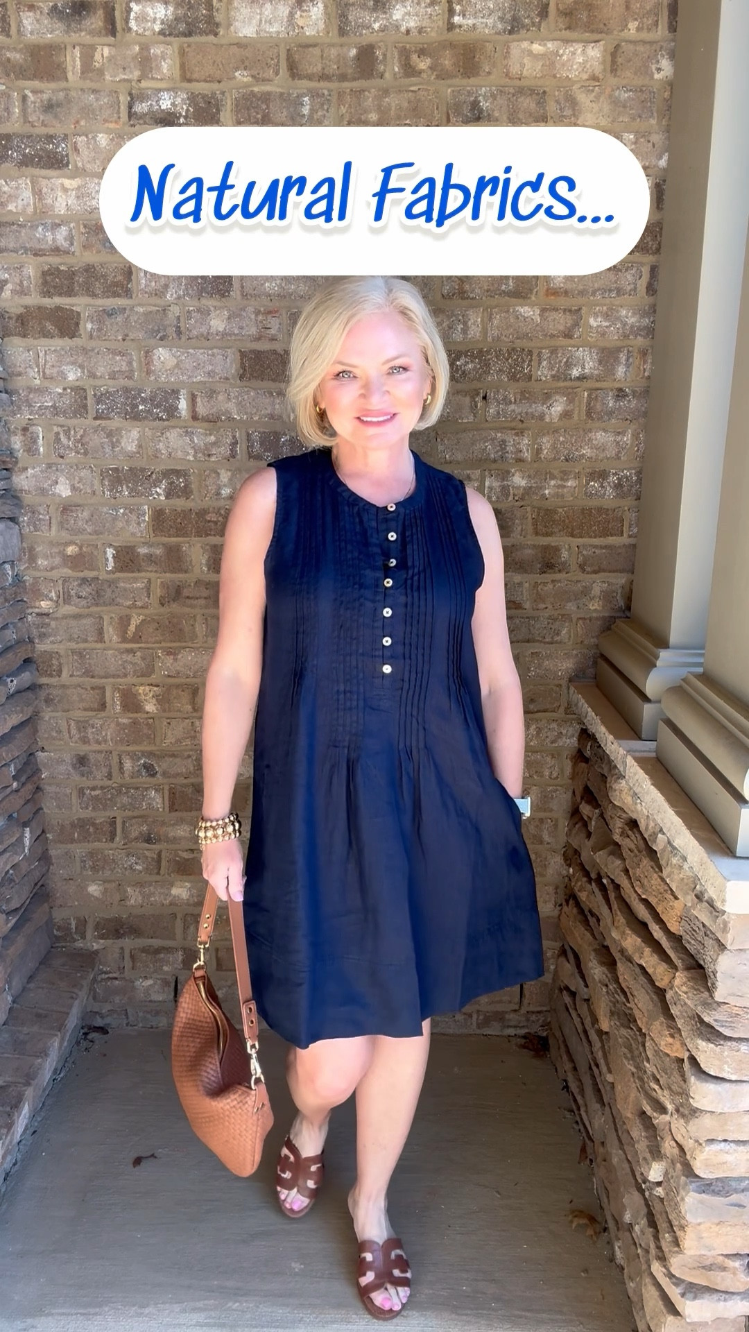 If you’re looking for timeless clsssics, natural fibers, sustainably made, responsibly sourced and affordably priced, there’s only 1 place to look:  Quince! Their linen and featherweight cashmere pieces are perfect for layering now and wearing alone later. I’m wearing a Medium in the dress and knit tops, small pants, small linen shirt and 6 in the shorts

Slow fashion
Sustainable
Linen dress
Linen pants
Spring dress
Spring outfit
Petite fashion 
Gen X style
Midlife fashion 

#LTKOver40 #LTKItBag #LTKFindsUnder100