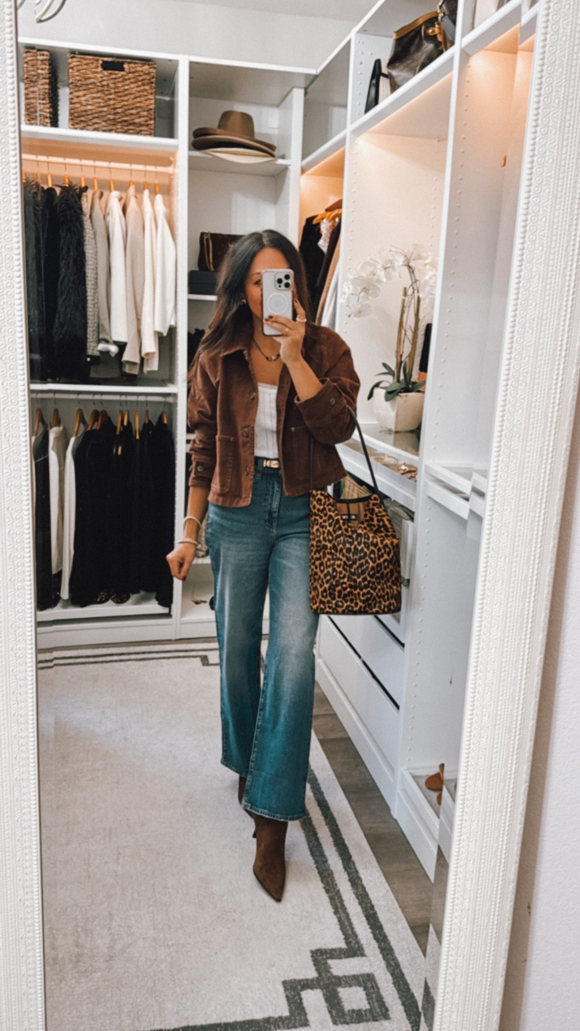 Love this jacket! The texture the color.. perfect for fall. Fits generous, I’m wearing a small I could have done xs 
Jeans TTS

#LTKOver40