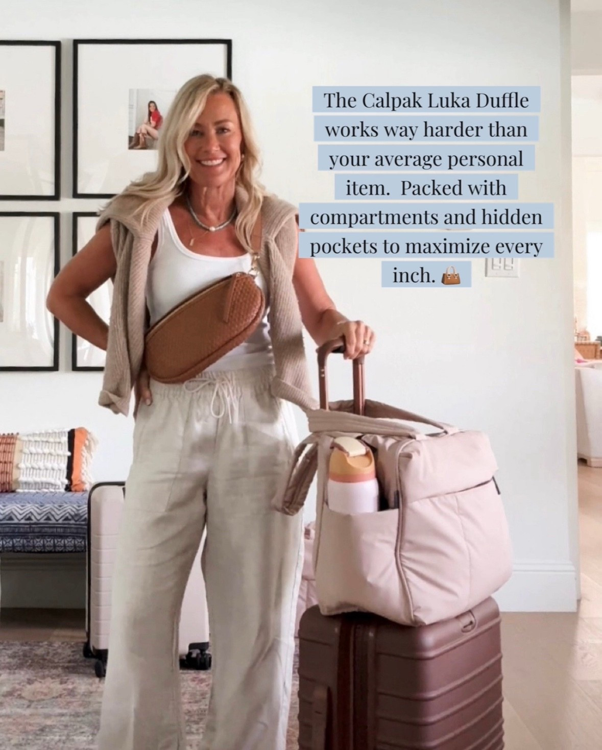 Love this duffle for travel! 