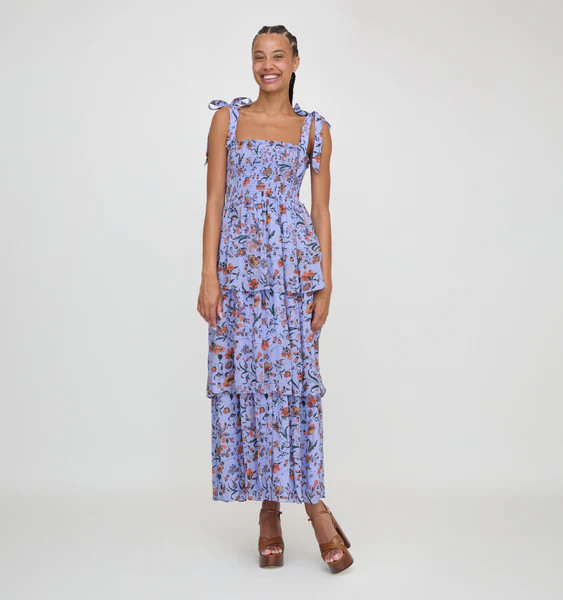 The Elise Nap Dress - Thistle Fleur Chintz | Hill House Home