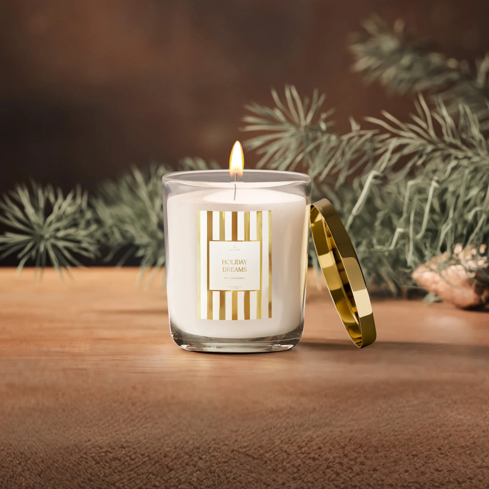 Holiday Dreams Candle - Ships 12/2 | Life In Lilac