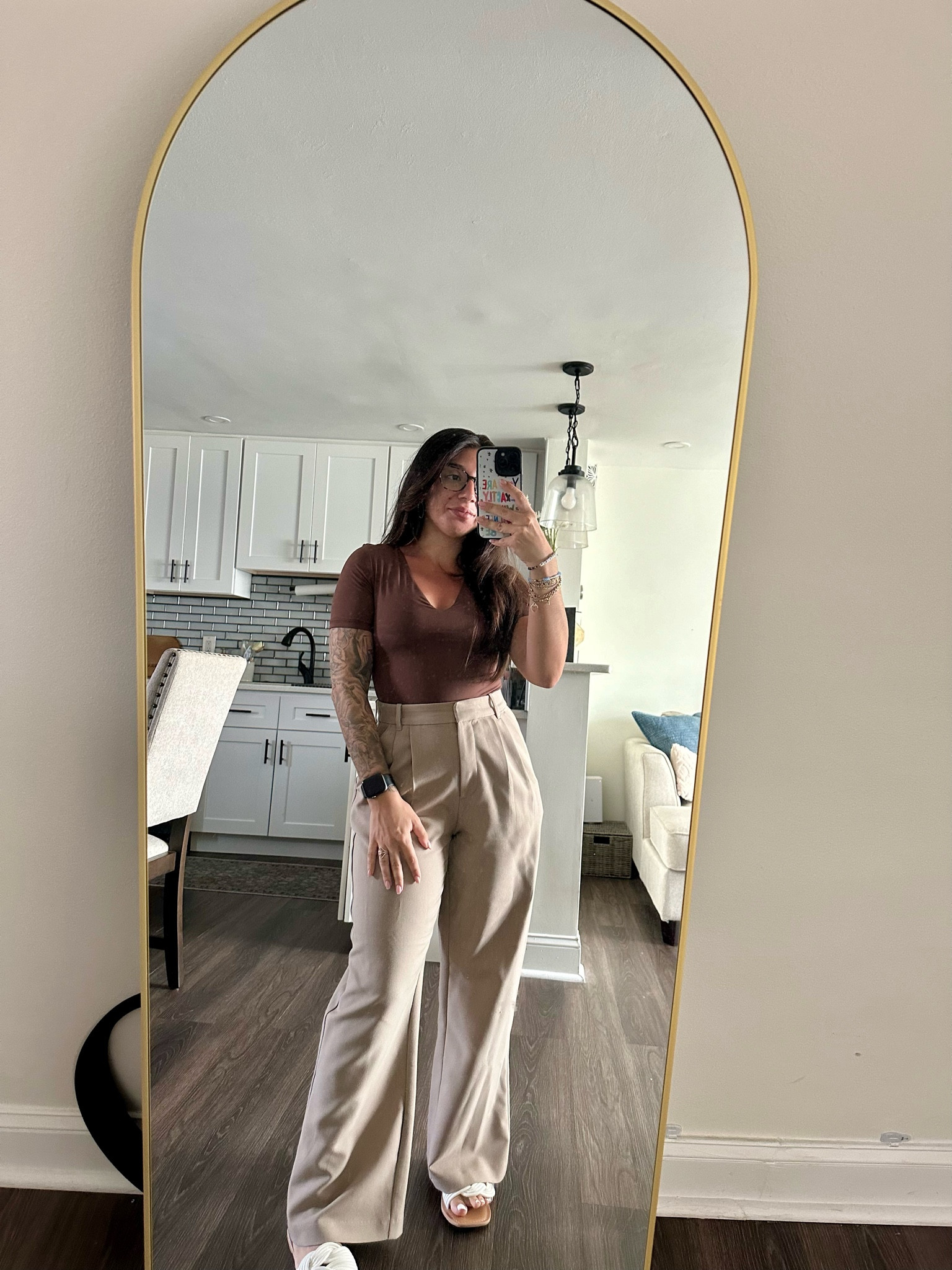 Work outfit + mirror 🪞

#LTKStyleTip #LTKHome #LTKShoeCrush