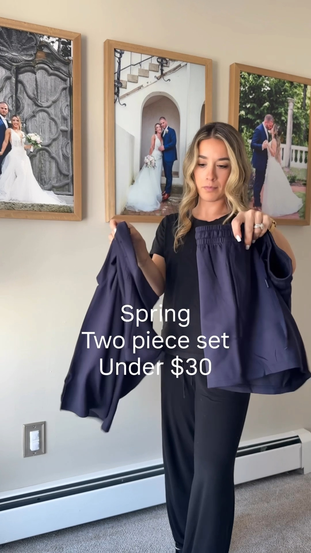 Surprisingly love this set, material is soft, makes me feel effortlessly put together 🥰
Under $30

Size S in navy color

Exact link below 👇 
#amazonset
#amazonloungeset
#springoutfit2026
#outfitinspo

#LTKgrwm #LTKootd