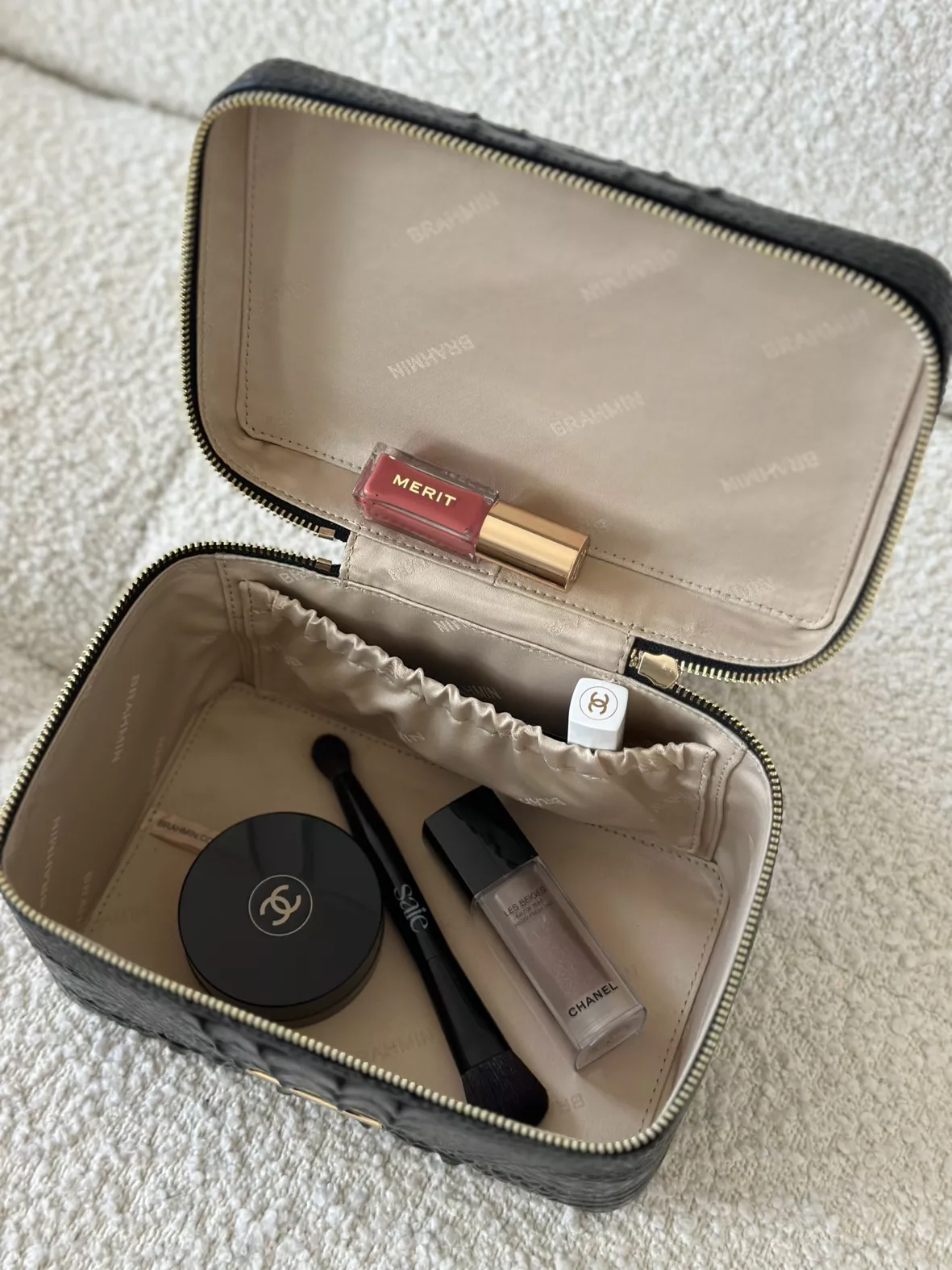 Charmaine Leather Makeup Case curated on LTK