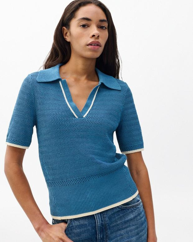 Costi Knit Polo Shirt | rag & bone