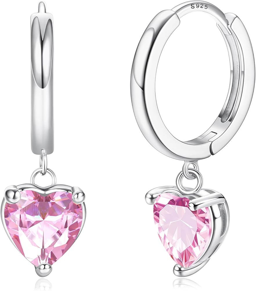 14K Gold Plated S925 Sterling Silver Drop Dangle Earrings for Women - Hypoallergenic Dainty Huggi... | Amazon (US)