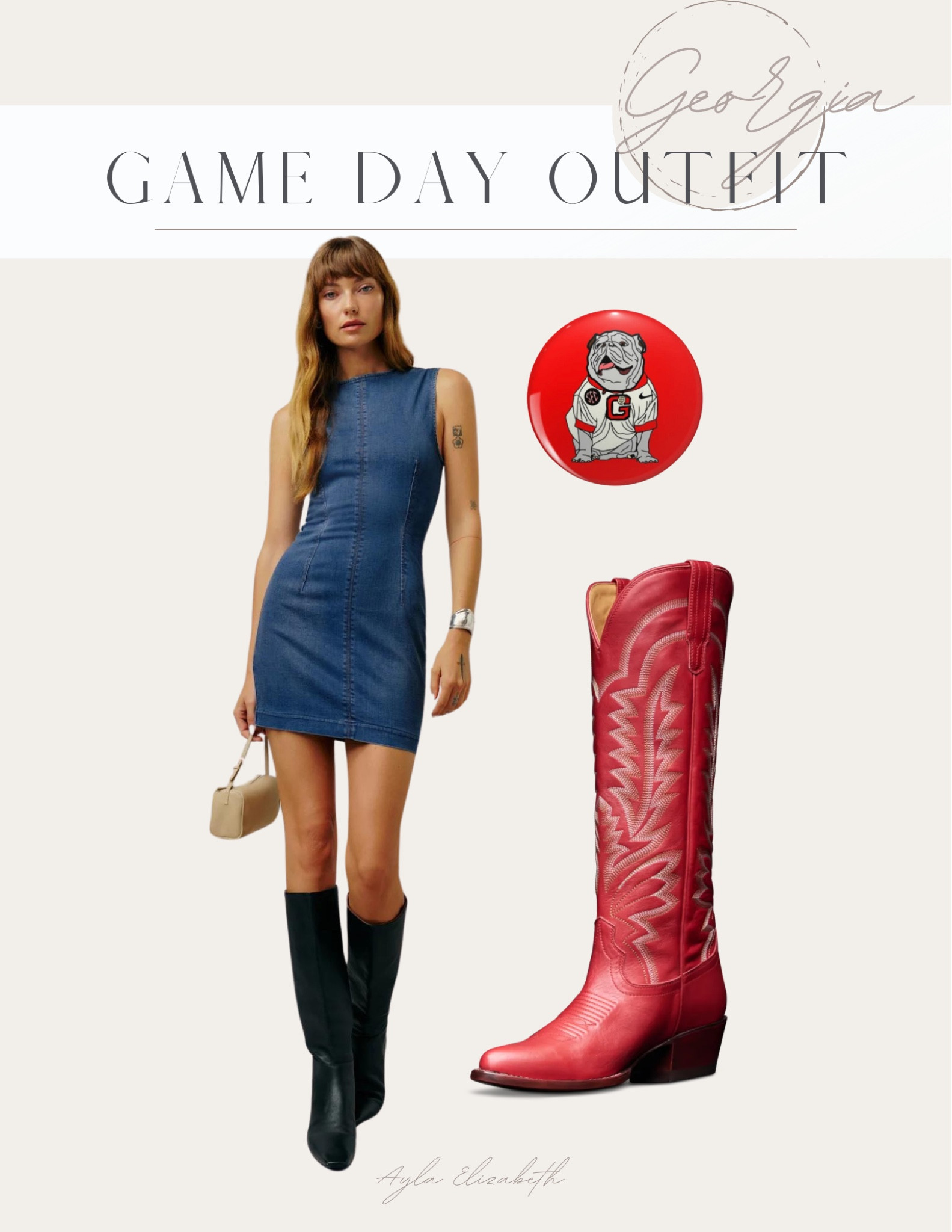 Football Game day outfit idea! #gameday #football 