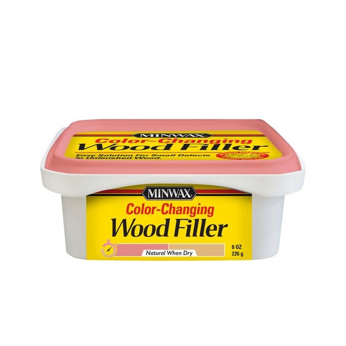 Minwax Color-Changing 8-oz Natural Wood Filler Lowes.com | Lowe's