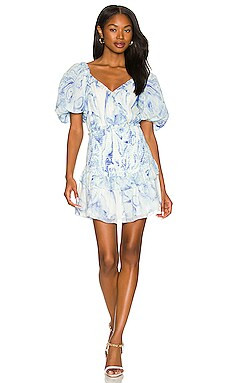 SAYLOR Violette Mini Dress in Ultramarine from Revolve.com | Revolve Clothing (Global)