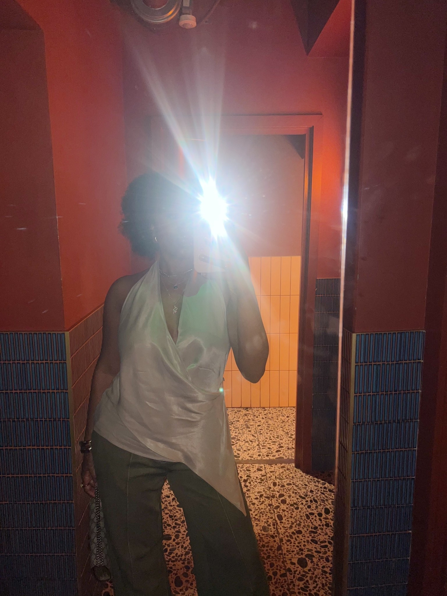 Not a great pic lol but Cutesttt top! I’m wearing a size 8! It’s halter neck so has an open back. So nice 

#LTKfestive #LTKuk #LTKdatenight