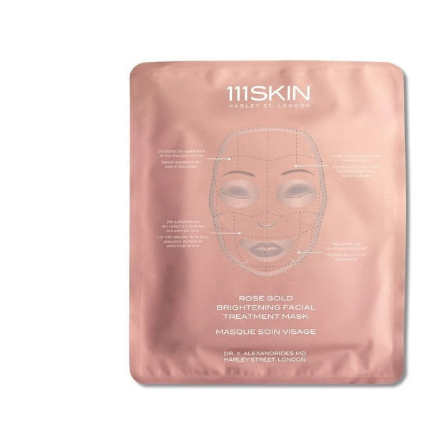 Rose Gold Brightening Facial Treatment Mask | 111Skin US