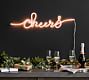 Lit Cheers Sign | Pottery Barn (US)