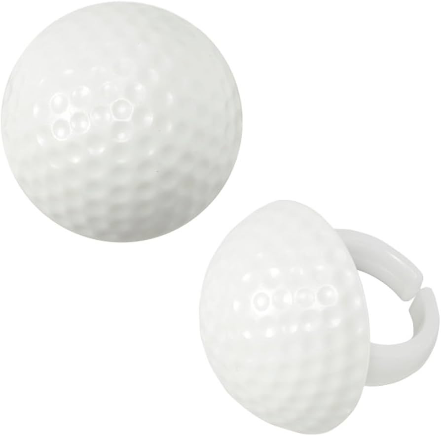 Golf Ball Cupcake Rings Party Favors (48-Pack) | Amazon (US)