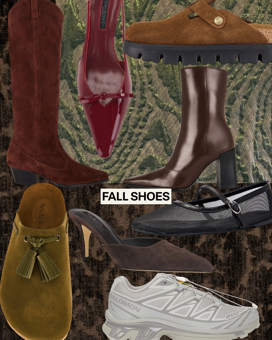 Shoes for Fall!

 fall boots, fall heels, suede boots, suede heels, chocolate brown booties, fall sneakers 

 #kathleenpost