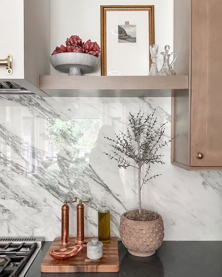 Kitchen styling, countertop, and shelf decor!

#LTKStyleTip #LTKHome #LTKFindsUnder50