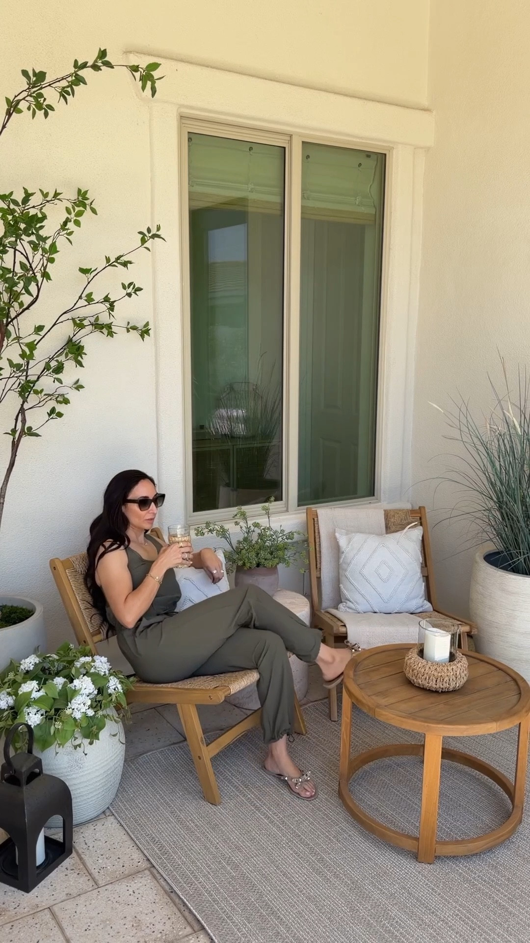 @Wayfair #wishyouwerehere #outdoor #wayfair #ad #wayfairpartner

That awkward outdoor corner? Yeah… this is your sign to stop ignoring it. @Wayfair #wishyouwerehere #outdoor #wayfair #ad #wayfairpartner

I turned ours into a spot we actually use with just a few pieces. These acacia wood chairs instantly warmed up the space (and they come as a set in two color options), layered over a neutral outdoor rug that works with literally anything. I finished it off with a concrete accent table with a travertine finish to give it that elevated, designer feel—without overcomplicating it.



outdoor patio ideas, small patio makeover, patio corner transformation, outdoor seating ideas, cozy outdoor space, backyard styling, patio decor inspiration, acacia wood patio chairs, neutral outdoor rug, outdoor rug styling, concrete accent table, travertine finish decor, affordable outdoor furniture, Wayfair patio furniture, backyard refresh ideas, patio design on a budget, outdoor living space ideas, small backyard ideas, modern organic patio, neutral outdoor decor

#LTKHome #LTKSeasonal #LTKdayinmylife
