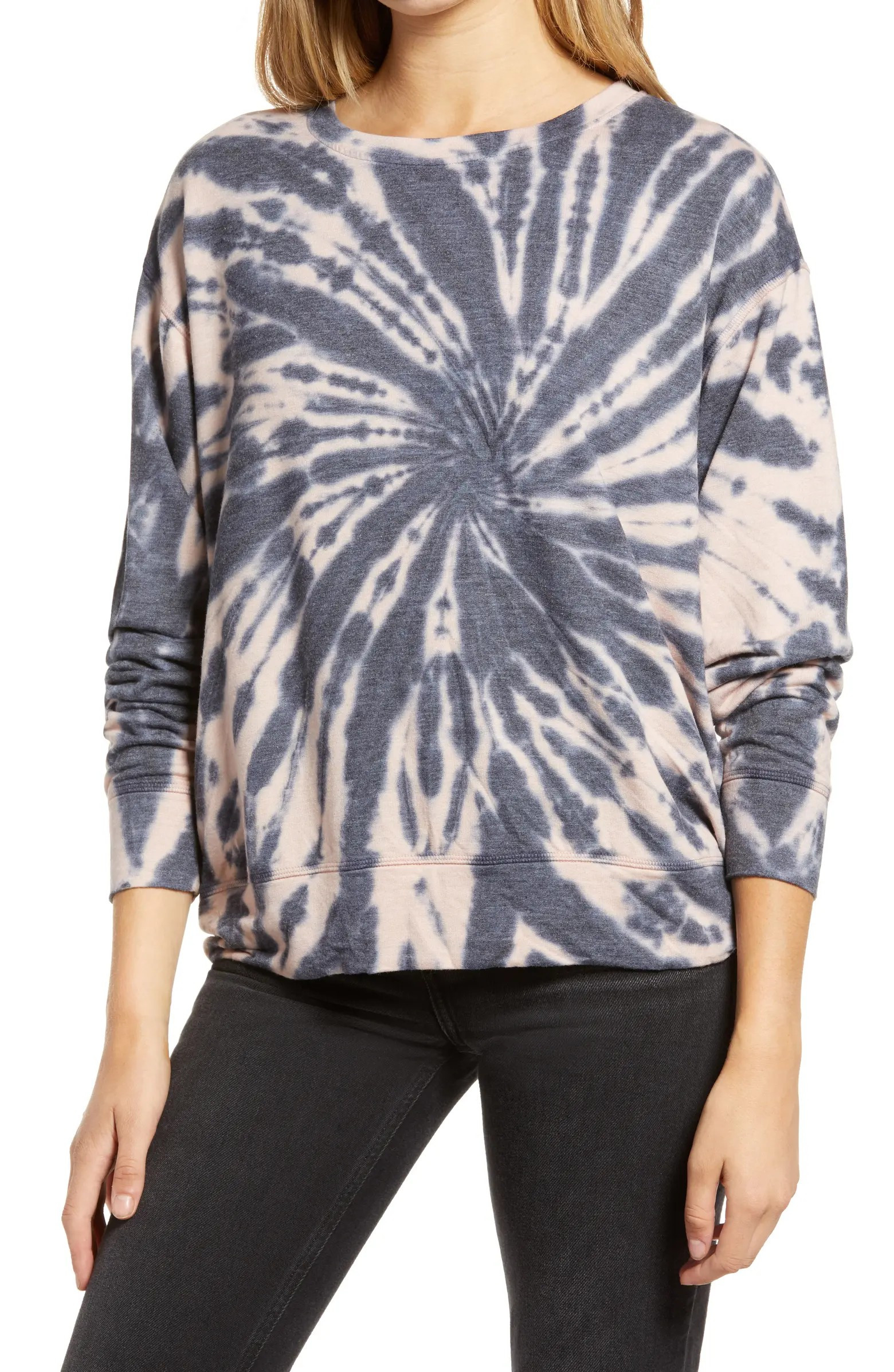Tie Dye Crewneck Sweatshirt | Nordstrom