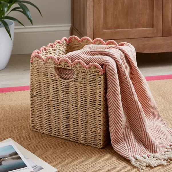 Scalloped Storage Box | Dunelm (migrated)