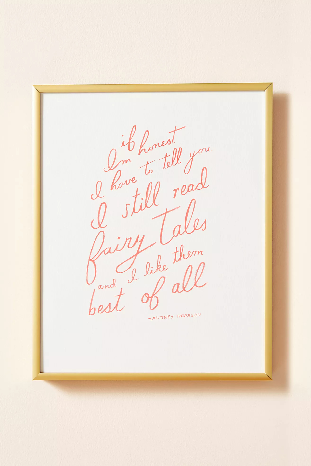 I Still Read Fairy Tales Wall Art | Anthropologie (US)