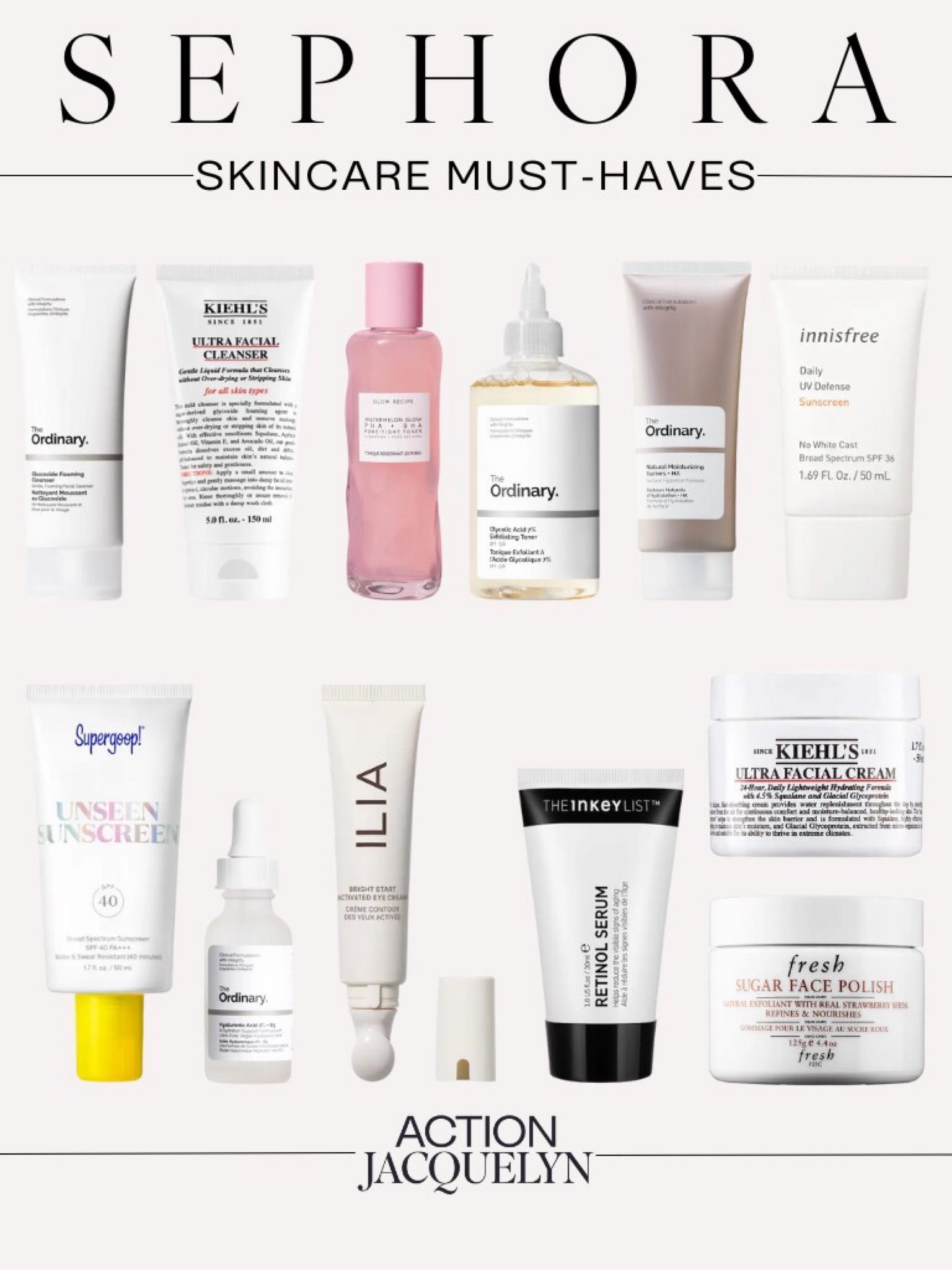 Glow up your routine with these skincare must-haves from Sephora! Dive into a world of beauty with products that pamper and rejuvenate. 

#SephoraFinds #SkincareEssentials #GlowingSkin #BeautyFavorites #PamperYourself #SkincareMustHaves #RadiantComplexion #TreatYourSkin #BeautyRituals #SephoraBeauty

#LTKbeauty