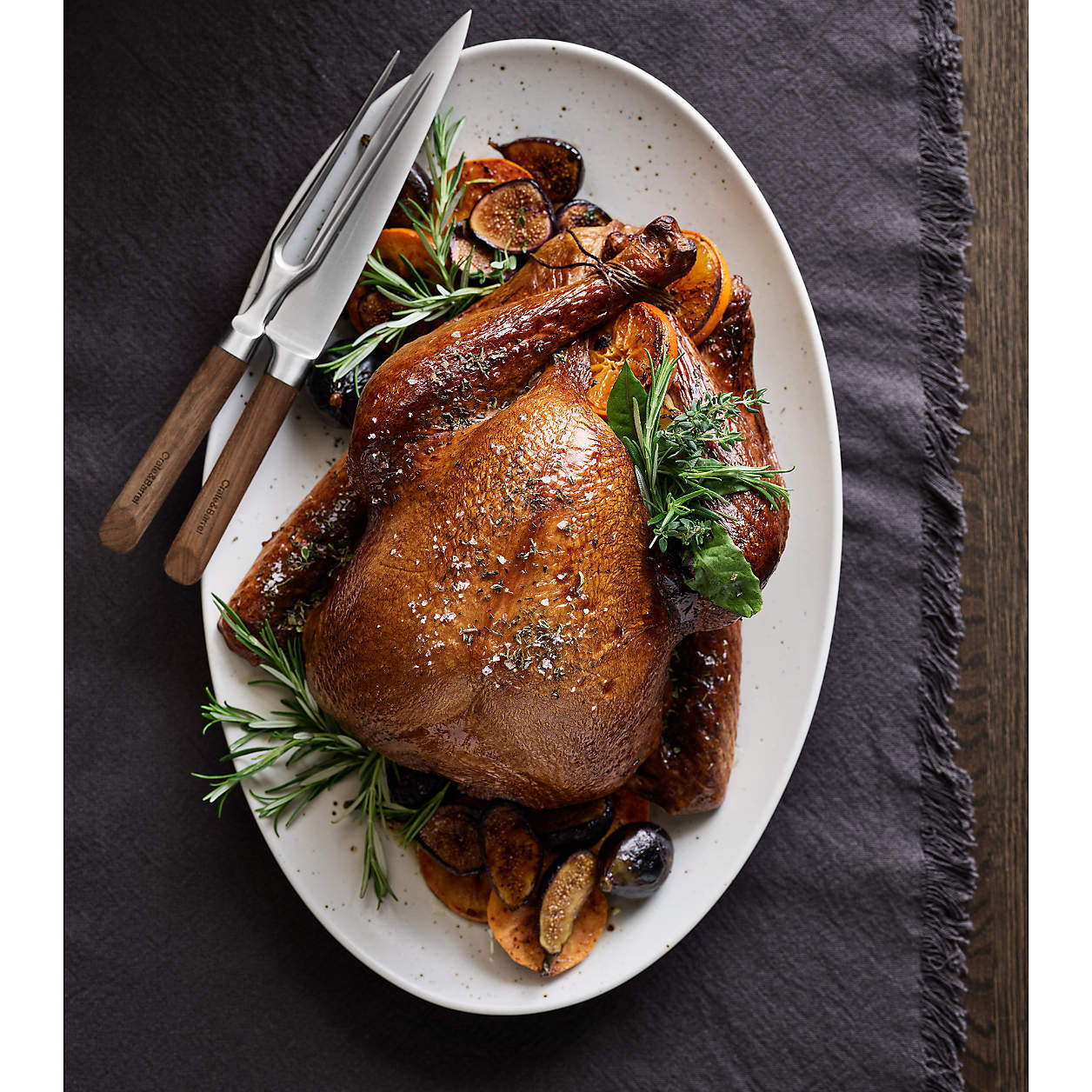 Crate & Barrel Carving Set + Reviews | Crate & Barrel | Crate & Barrel