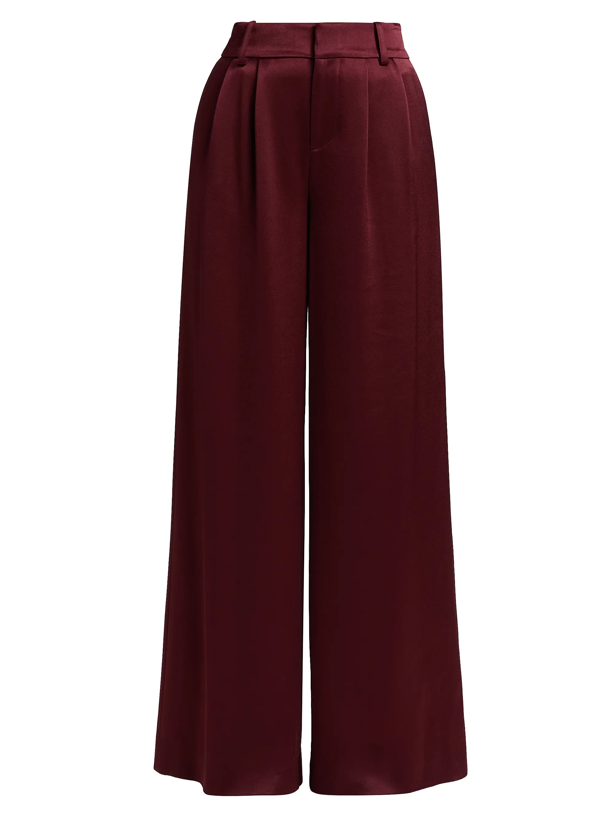 Kennedy High-Rise Pleated Trousers | Saks Fifth Avenue