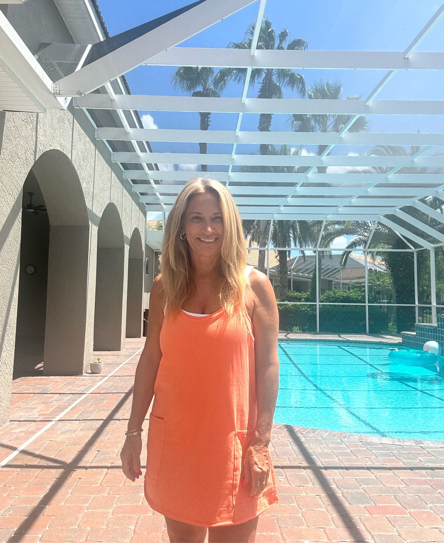 This romper is so perfect with pockets and built in shorts. Size medium for reference 

#LTKStyleTip #LTKFitness #LTKActive