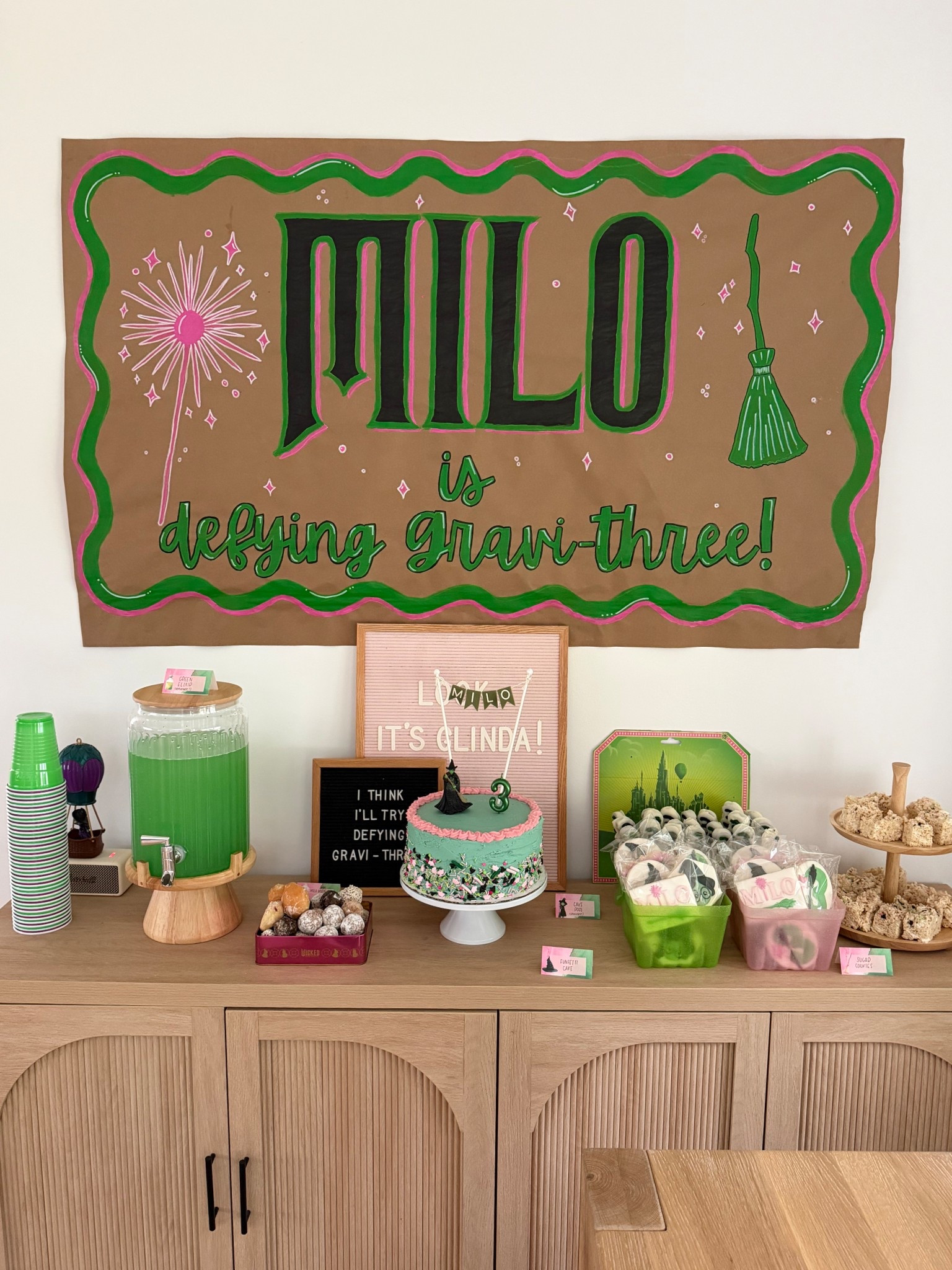 Wicked themed birthday party for my three year old details: the dessert table! 

#LTKmomlife #LTKKids
