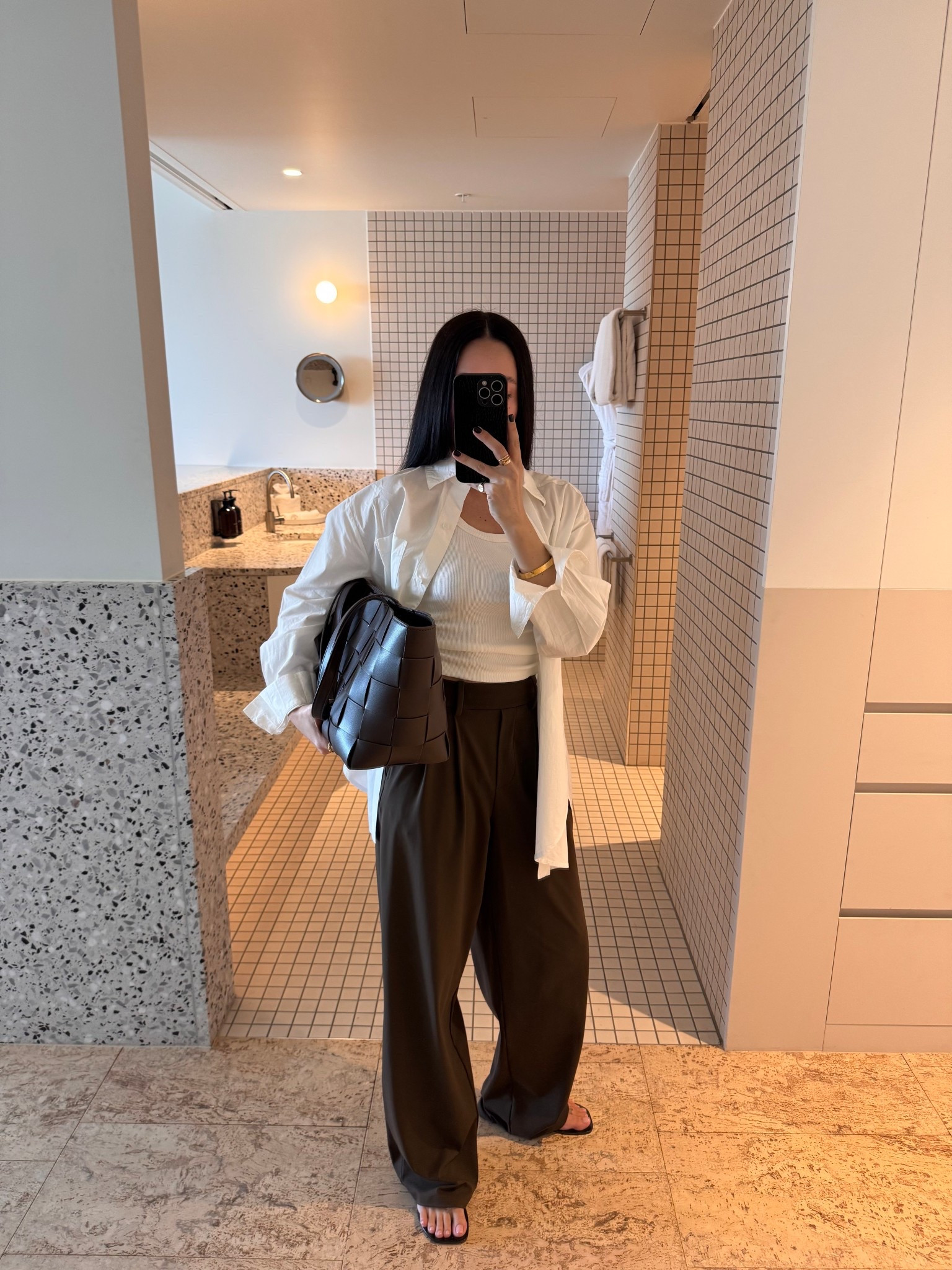 easy + casual fit for everyday — pants are sold out in this colourway 🥹 
pants - XXS
singlet — XXS
shirt — 6

#LTKaustralia #LTKpetite #LTKstyletip