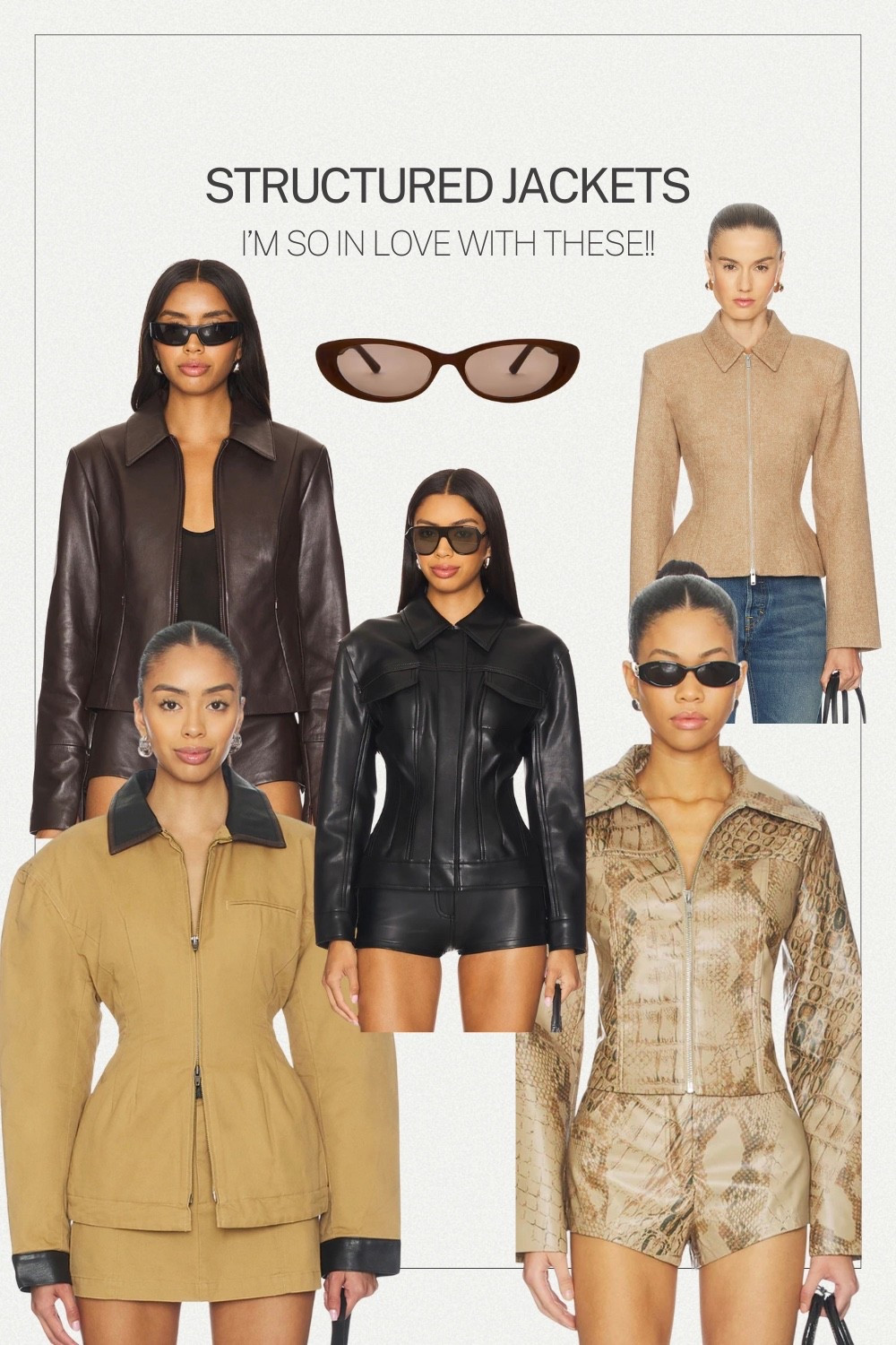 My obsessions with structured jackets continues!! #structuredjacket #leatherjacket 

#LTKgrwm #LTKdayinmylife #LTKmomlife