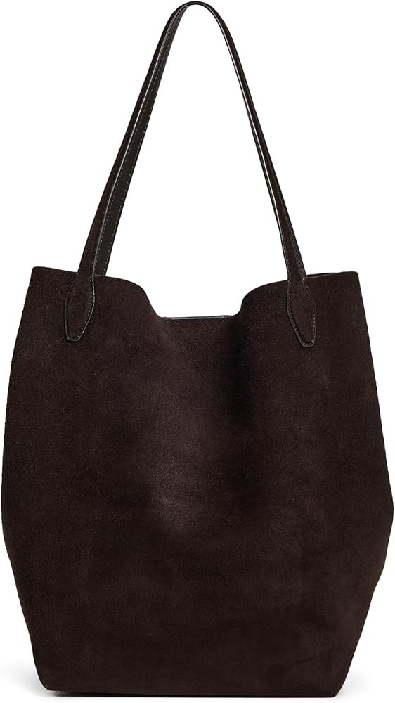 Madewell Women's The Oversized Shopper Tote in Soft Grain Suede | Amazon (US)