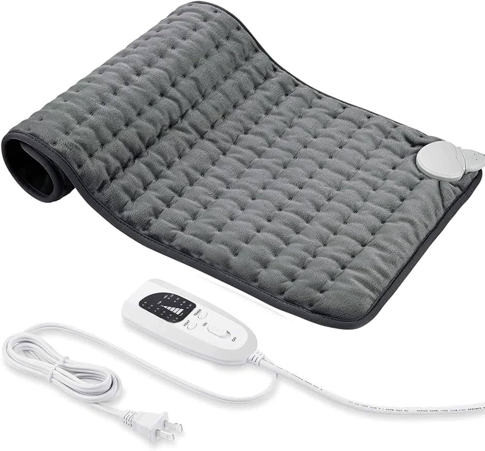 Heating Pad, Electric Heating Pad for Dry & Moist Heat, Electric Heat Pad with Multiple Temp & Ti... | Amazon (CA)