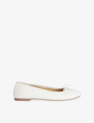 Helenne Leather Ballet Flats | Selfridges