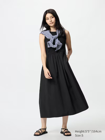 Combination Dress Sleeveless | UNIQLO (US)
