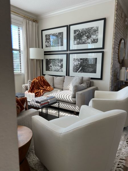 Living room or therapy room? We have a lot of conversations in this room and it’s one of my favorite lunch spots to take a break from work. Shop all of our pieces to create your cozy and warm therapy room or living room.. 

#LTKhome #LTKFind