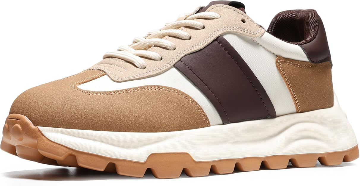 IXU Fall Fashion Sneakers for Women 2024 Comfortable Casual Walking Shoes Lightweight Tennis Shoe... | Amazon (US)