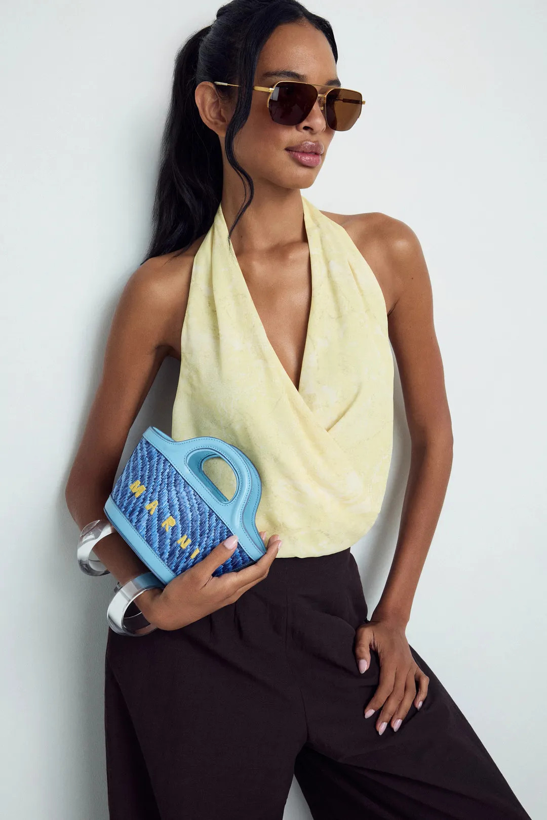 Tropicalia Micro Raffia Bag | Rent the Runway