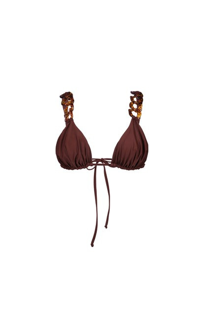 Tortoise Chain Triangle (Chocolate) | SAME