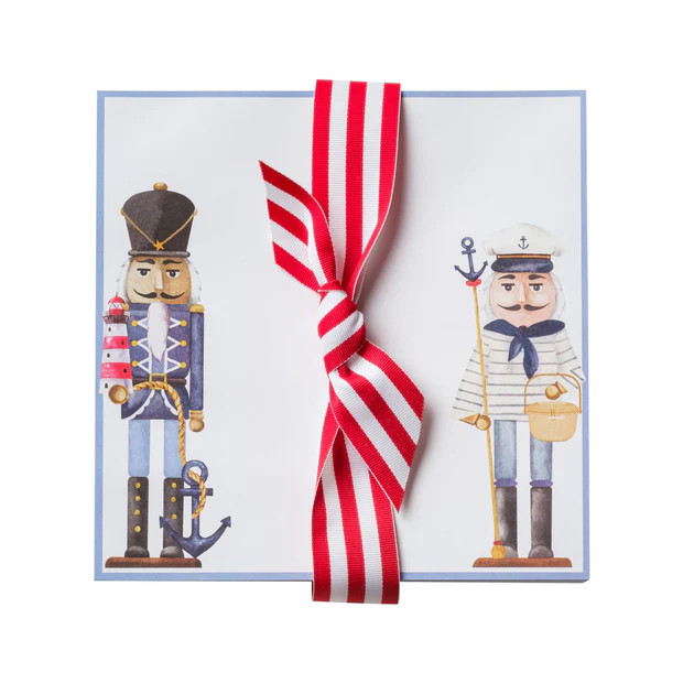 Nautical Nutcracker Notepad Slab | Cailini Coastal