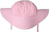 Flap Happy Baby Girls UPF 50+ Summer Splash Swim Hat, Pink dots, Small | Amazon (US)