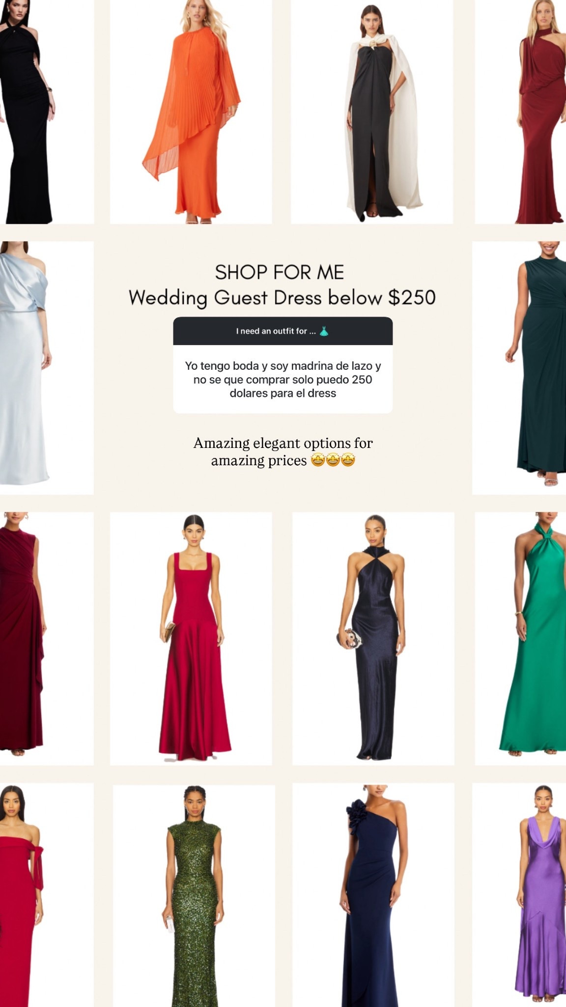 Wedding guest dresses for less than $250!!! 

#LTKFallSale #LTKParties #LTKWedding