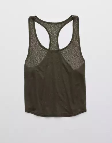 OFFLINE Burnout Cropped Tank Top | American Eagle Outfitters (US & CA)